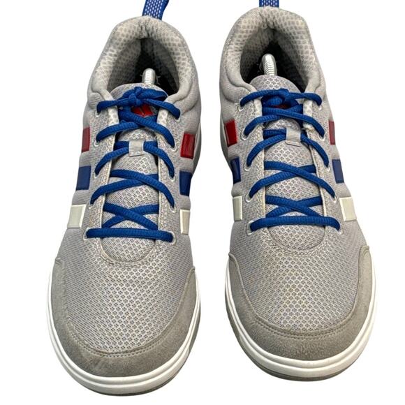 Adidas X-Hale 2013 Gray Red White Blue Low Top Athletic Sneaker Men 11 - Picture 5 of 8